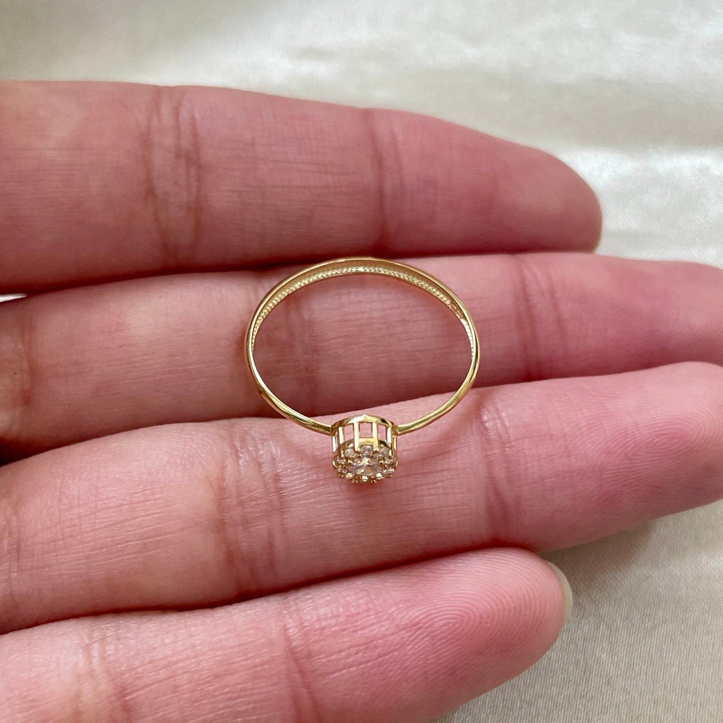 Anel Blanche em Ouro Amarelo 18K-750