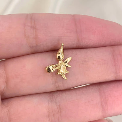 Pingente Fada do Dente em Ouro Amarelo 18K-750