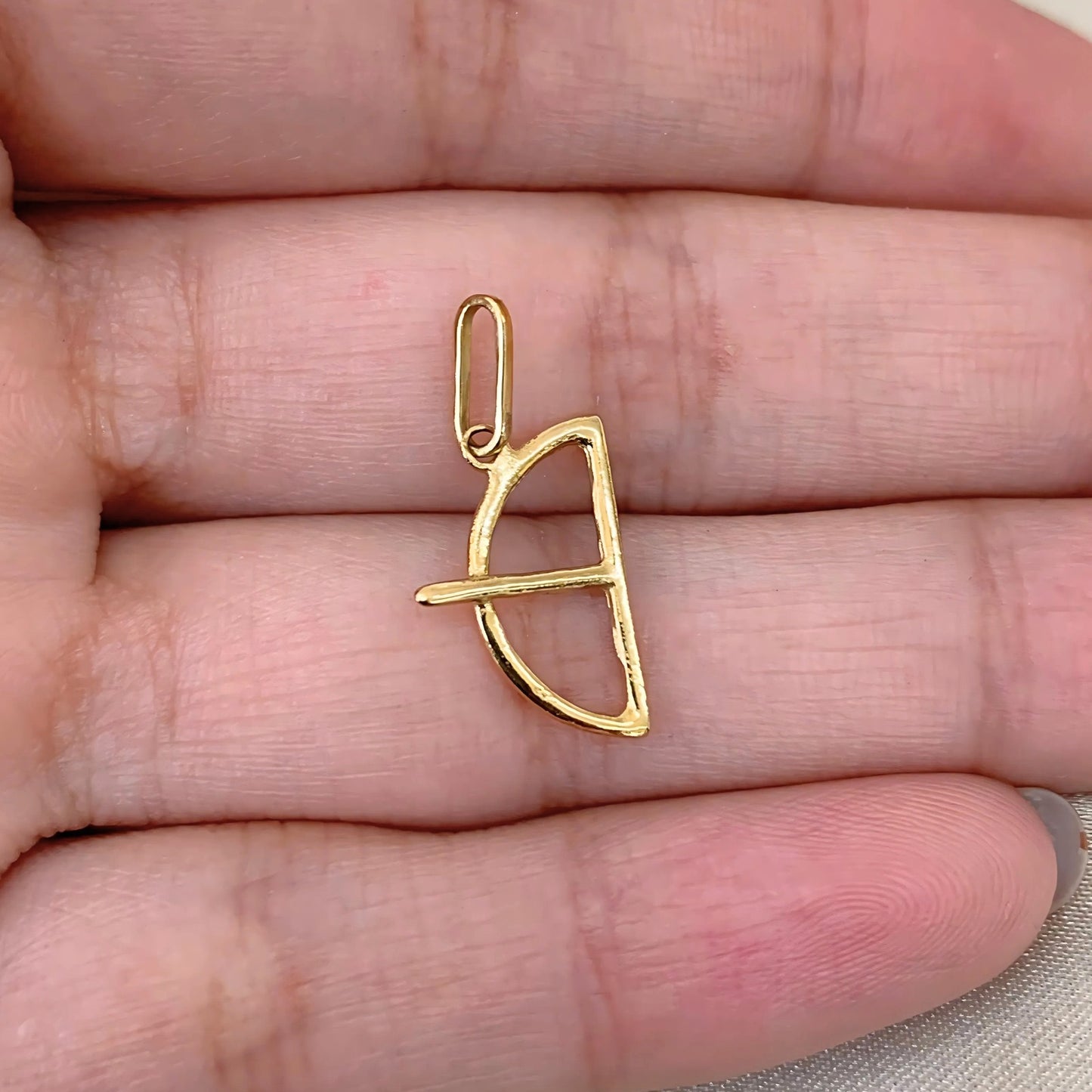 Pingente Oxóssi em Ouro Amarelo 18K-750 - Coleção Orixás