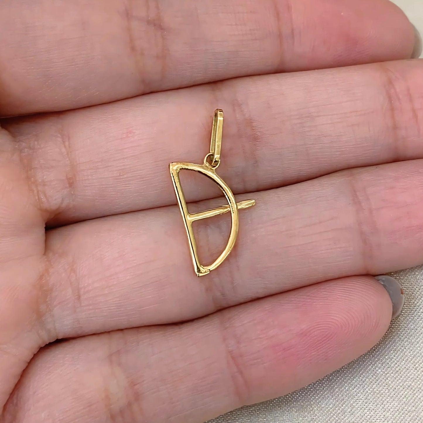 Pingente Oxóssi em Ouro Amarelo 18K-750 - Coleção Orixás