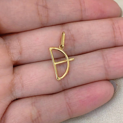 Pingente Oxóssi em Ouro Amarelo 18K-750 - Coleção Orixás