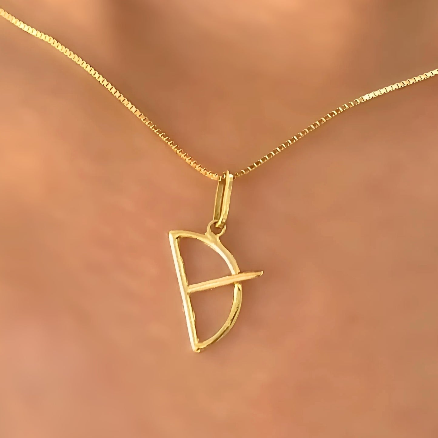 Pingente Oxóssi em Ouro Amarelo 18K-750 - Coleção Orixás