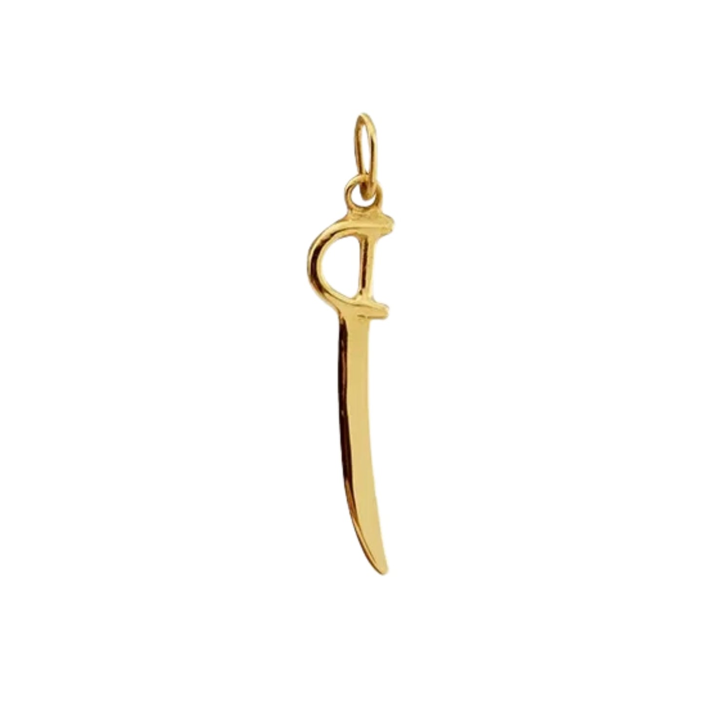 Pingente em Ouro 18k - Espada de Ogum - Coleção Orixás