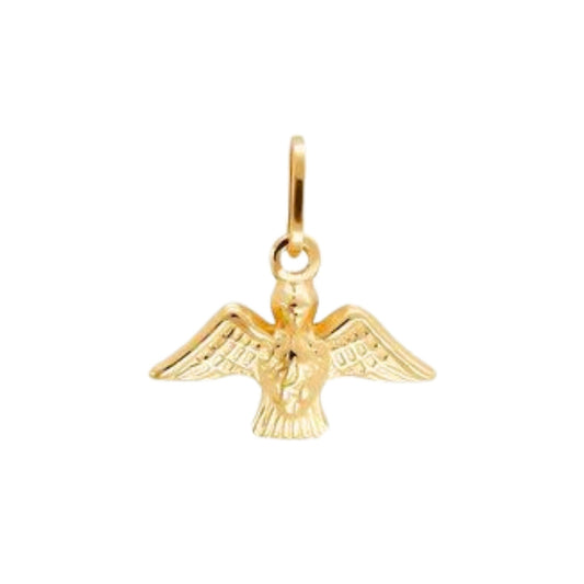 Pingente Espírito Santo Mini em Ouro Amarelo 18K