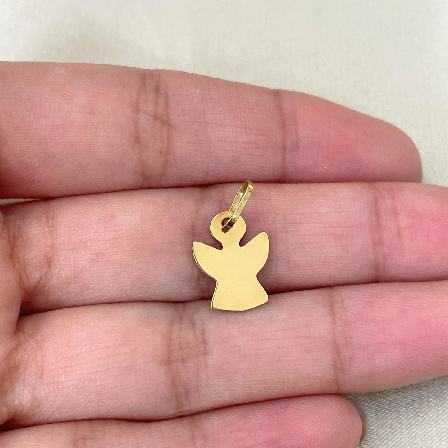 Pingente Anjinho - em Ouro Amarelo18k-750