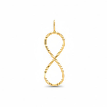 Pingente Infinito em Ouro Amarelo 18k