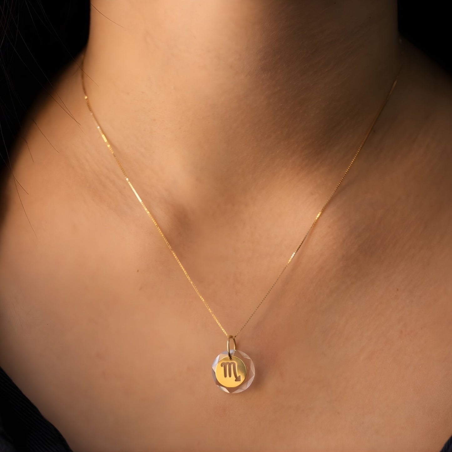 Pingente Escorpião em Ouro Amarelo 18K-750