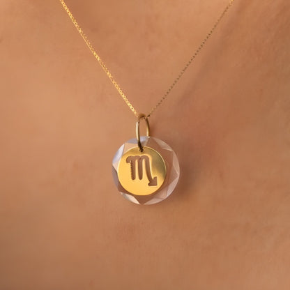 Pingente Escorpião em Ouro Amarelo 18K-750