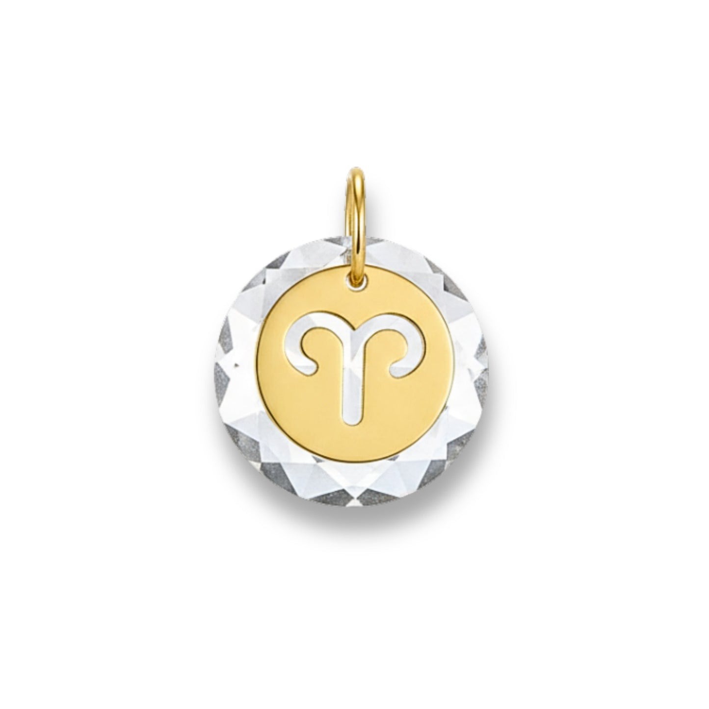 Pingente Aries em Ouro Amarelo 18K-750