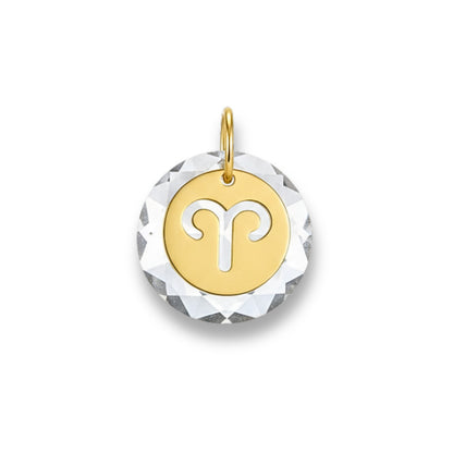 Pingente Aries em Ouro Amarelo 18K-750