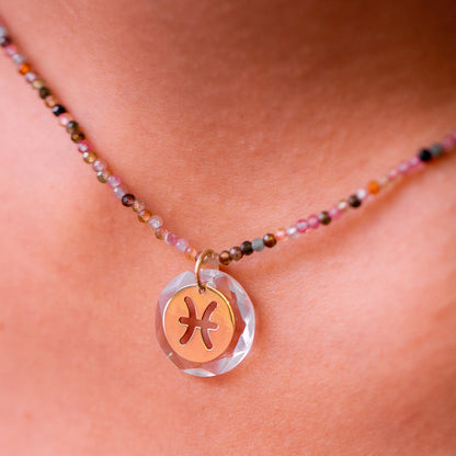 Pingente Peixes em Ouro Amarelo 18K-750