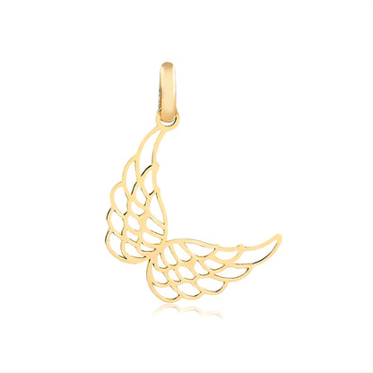 Pingente Asa Dupla em Ouro Amarelo 18K