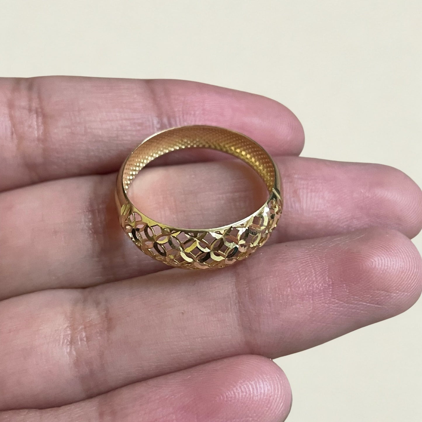 Anel Ornare em Ouro Amarelo 18K-750