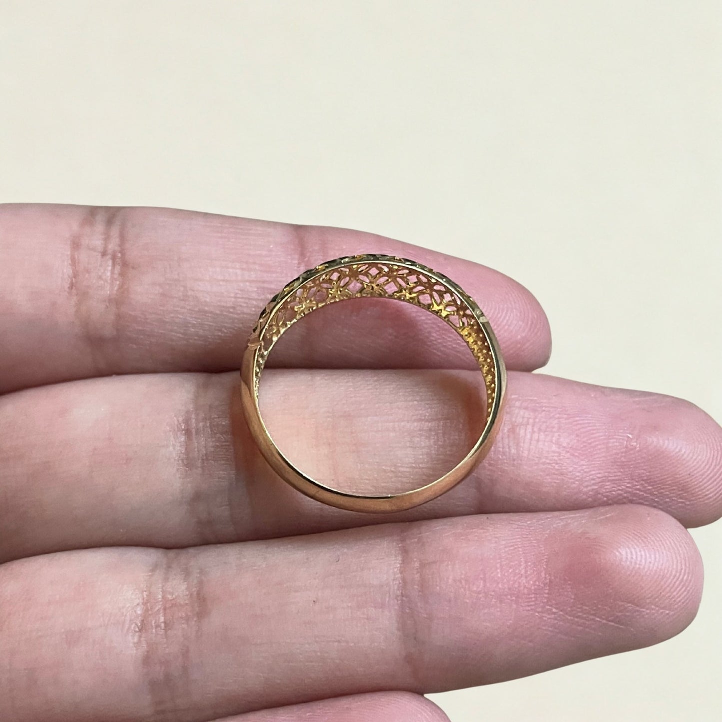 Anel Ornare em Ouro Amarelo 18K-750