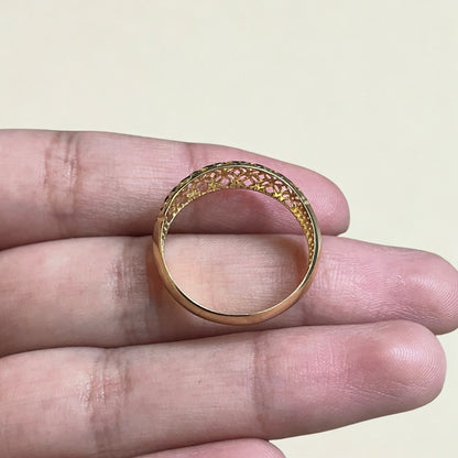Anel Ornare em Ouro Amarelo 18K-750