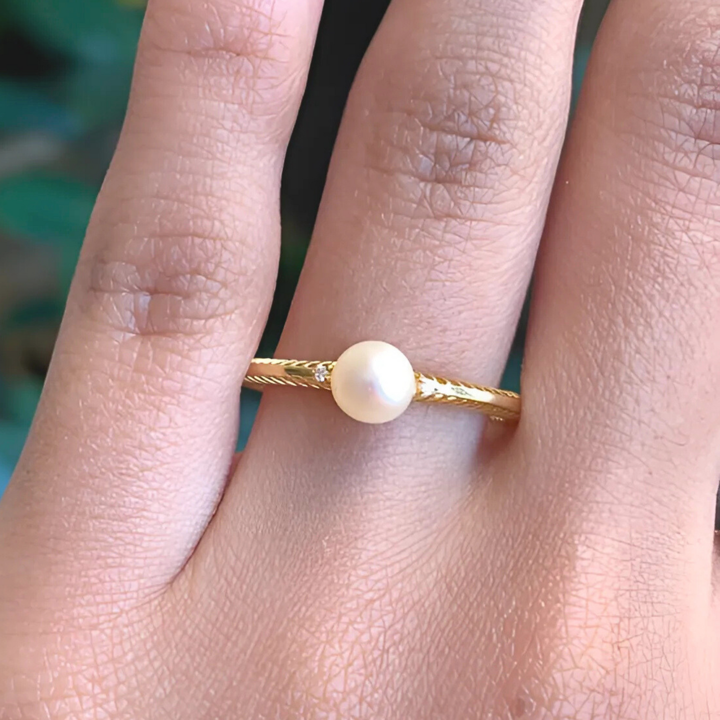 Anel Ouro Amarelo 18K - Coleção Classis MAN3456