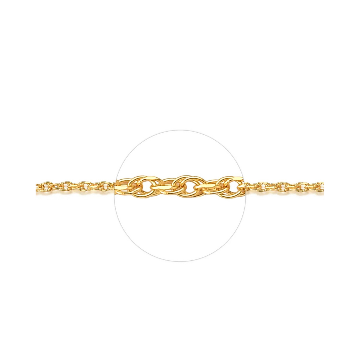 Pulseira Cordino em Ouro Amarelo 18K-750