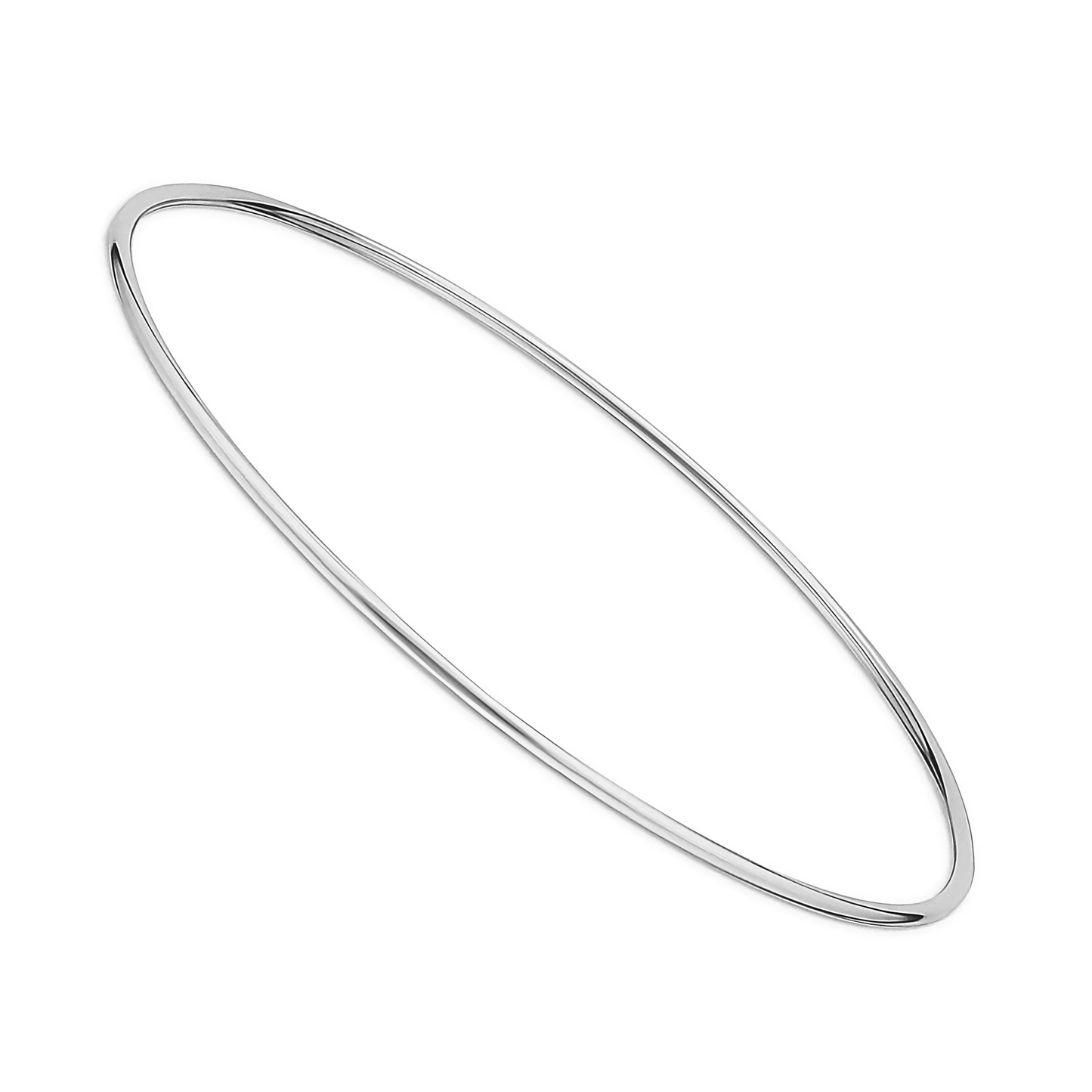 Pulseira Libanesa em Ouro Branco 18K