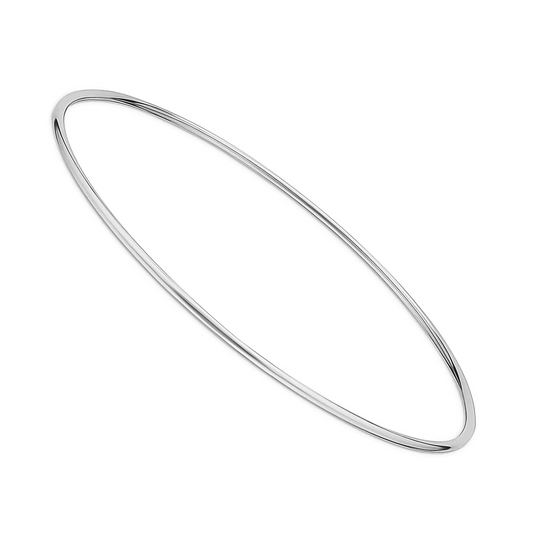 Pulseira Libanesa em Ouro Branco 18K