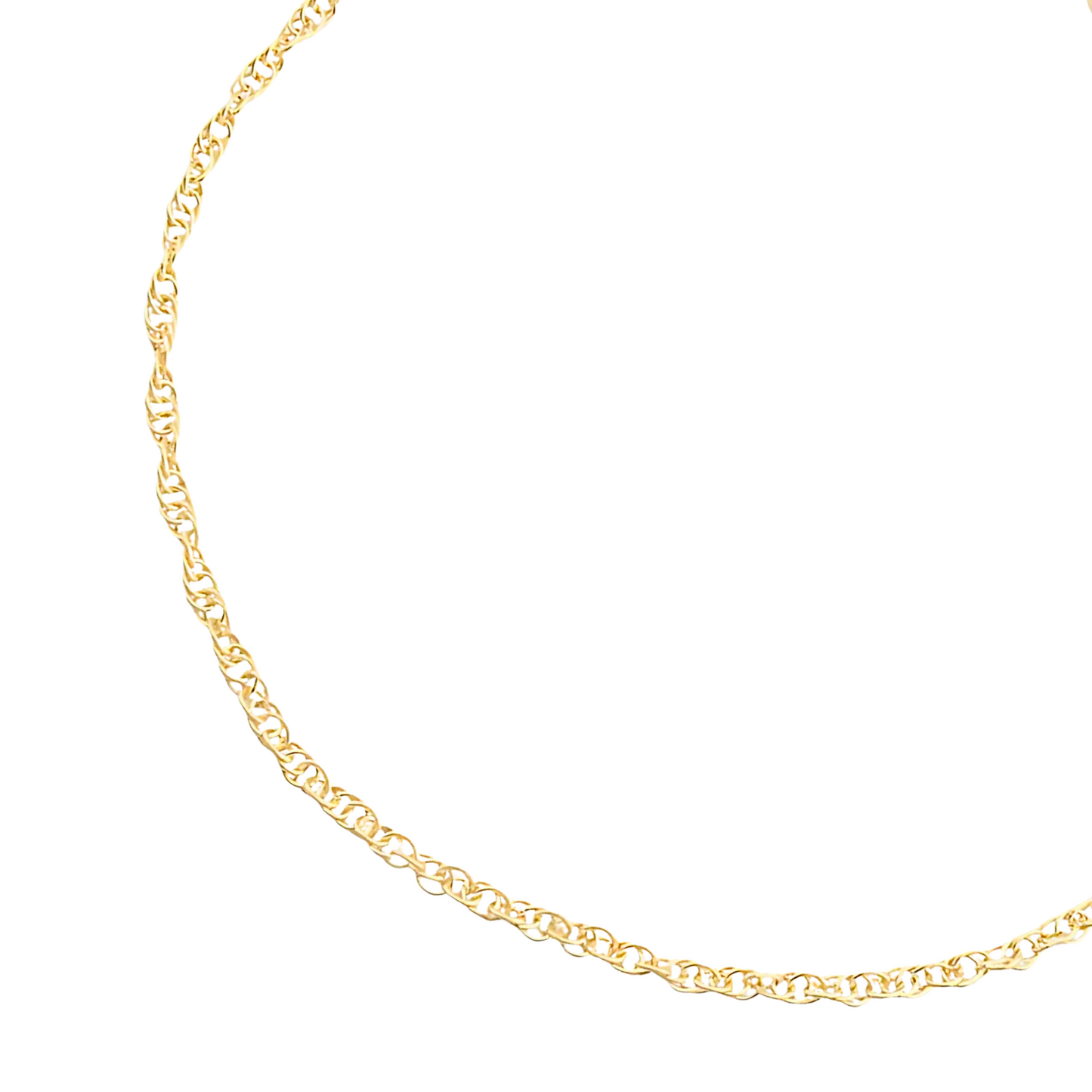 Pulseira Singapura em Ouro Amarelo 18K-750