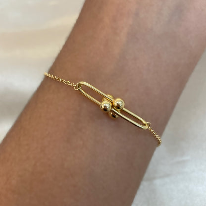 Pulseira Aurum Loop em Ouro Amarelo 18k-750