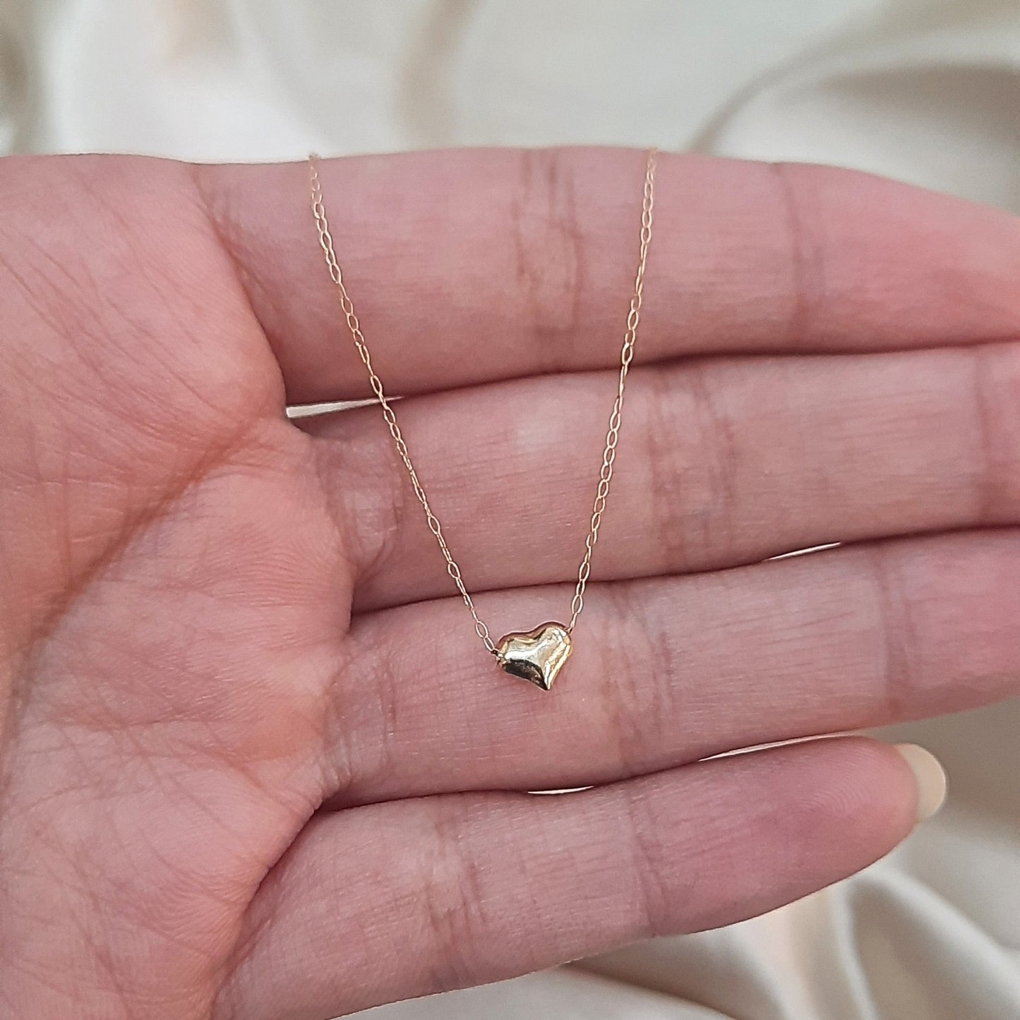 Gargantilha Little Heart em Ouro Amarelo 18k