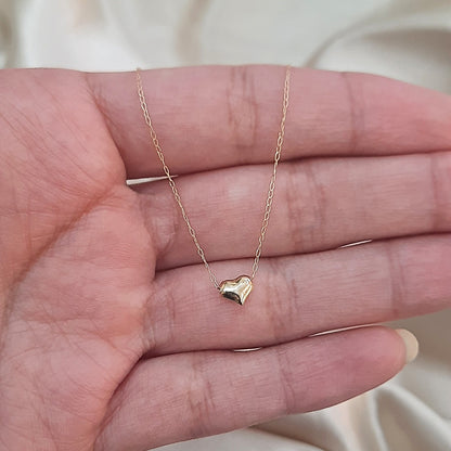 Gargantilha Little Heart em Ouro Amarelo 18k