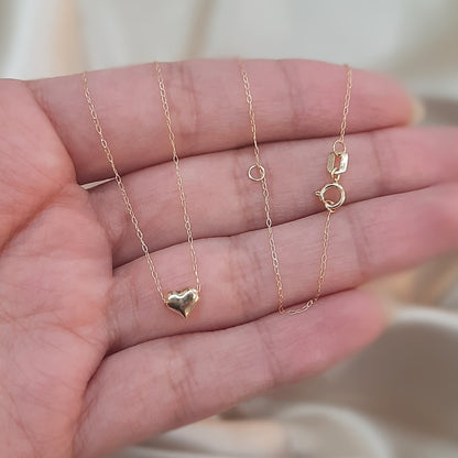Gargantilha Little Heart em Ouro Amarelo 18k
