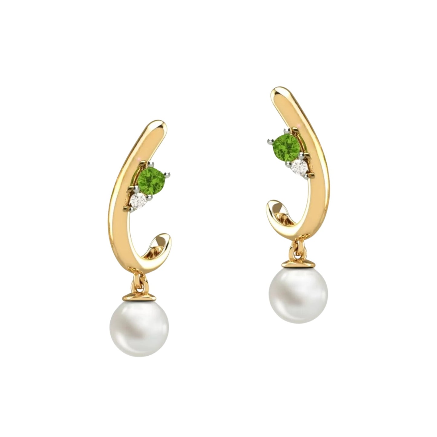 Brinco Ouro Amarelo 18K - Coleção Aconchego