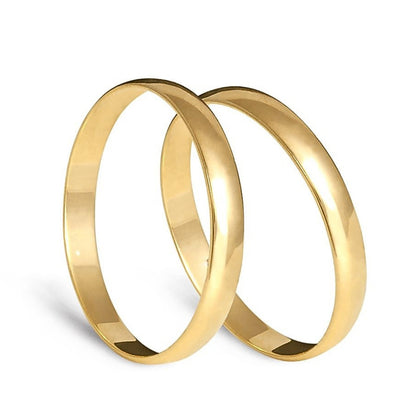 Aliança Sottile em Ouro Amarelo 18K