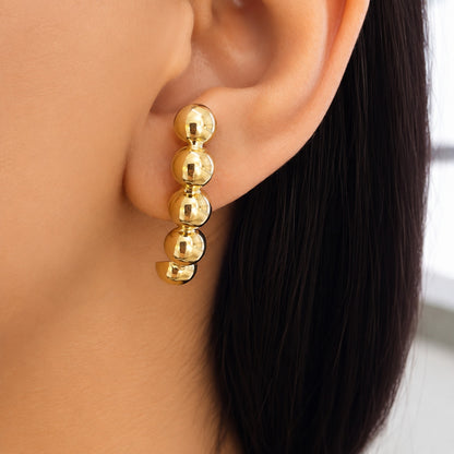 Brinco Bolle Oro em Ouro Amarelo 18K
