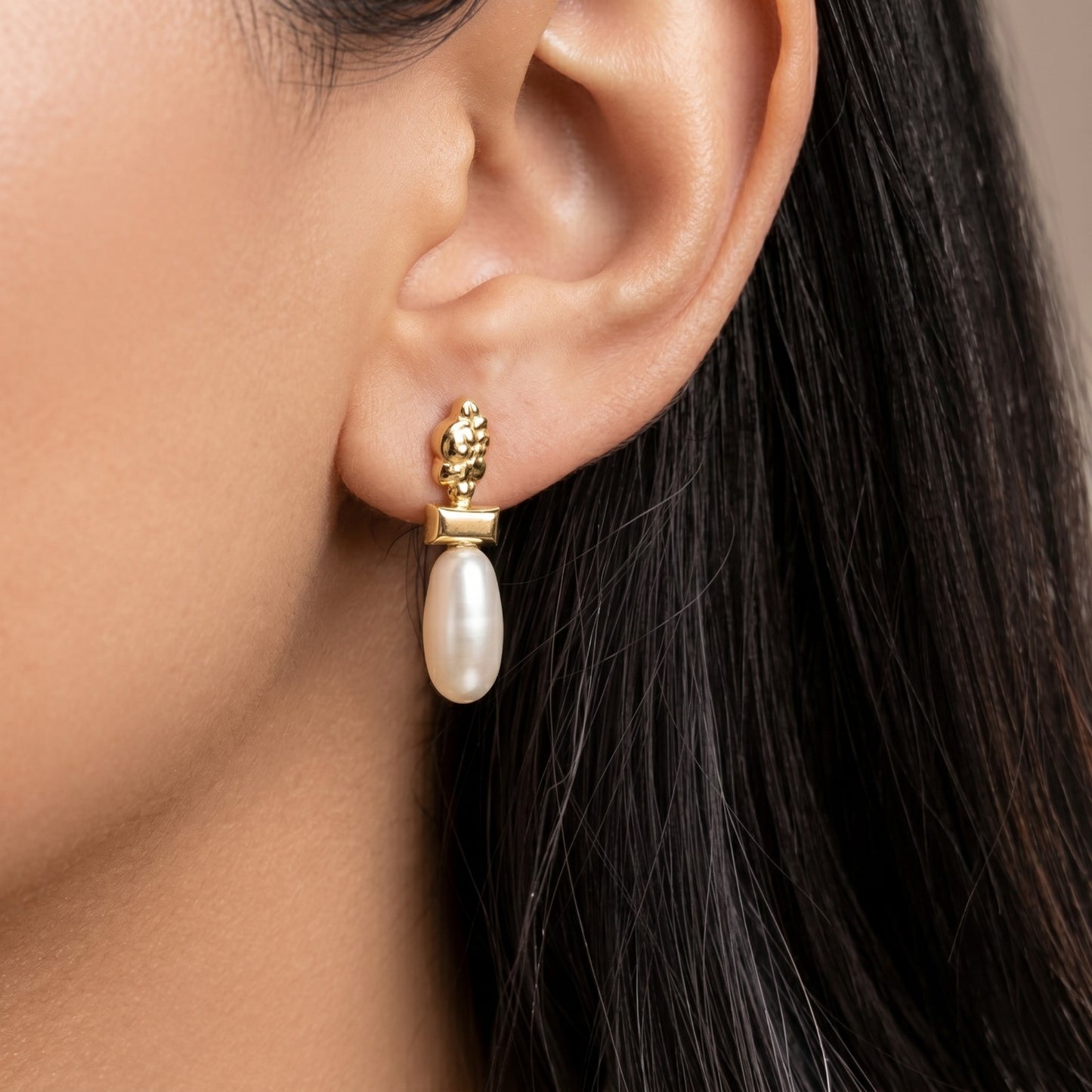 Brinco Cloud em Ouro Amarelo 18K