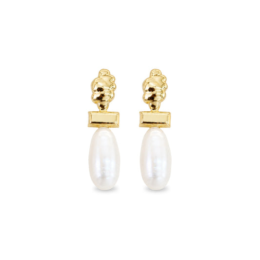 Brinco Cloud em Ouro Amarelo 18K