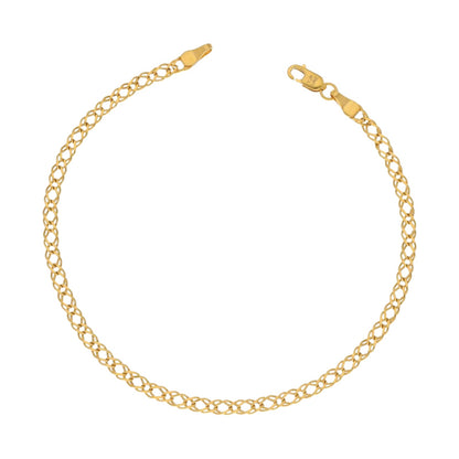 Pulseira Groumet em Ouro Amarelo 18K