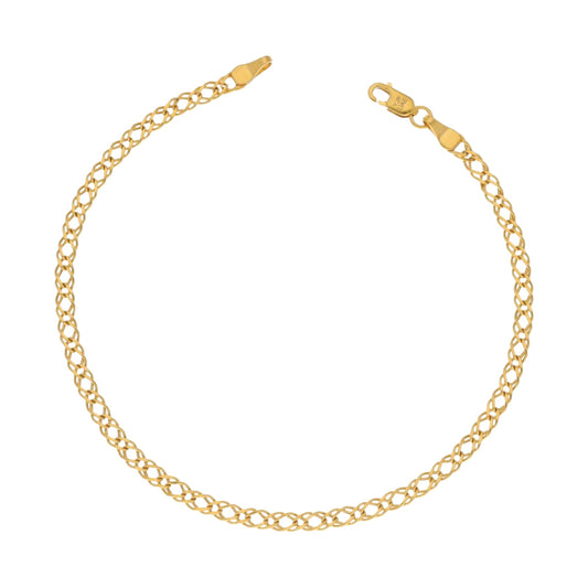 Pulseira Groumet em Ouro Amarelo 18K