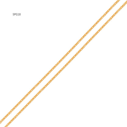 Corrente em ouro amarelo 18K-750