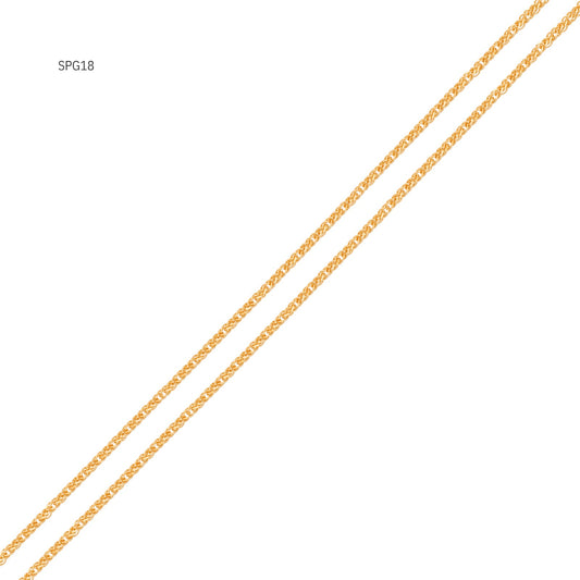 Corrente em ouro amarelo 18K-750
