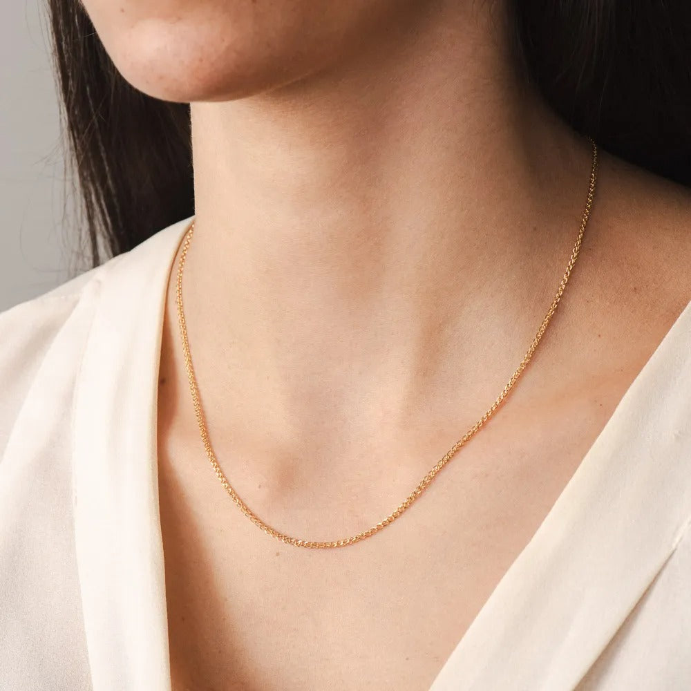 Corrente em ouro amarelo 18K-750