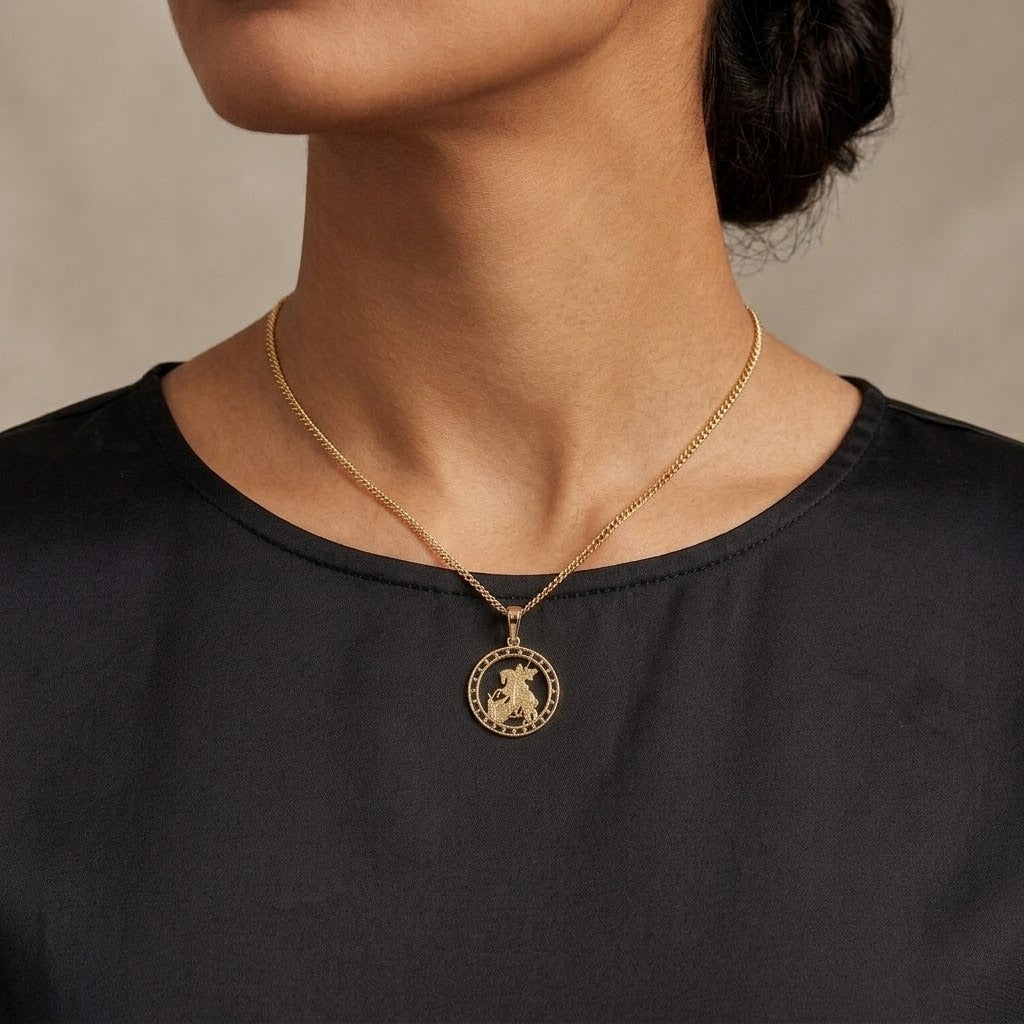Pingente Mandala São Jorge