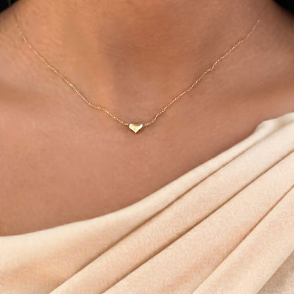 Gargantilha Little Heart em Ouro Amarelo 18k