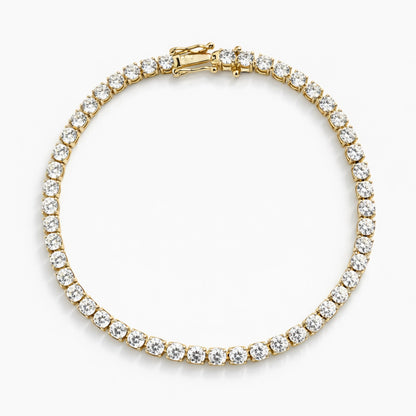 Pulseira Riviera em Ouro Amarelo 18K-750