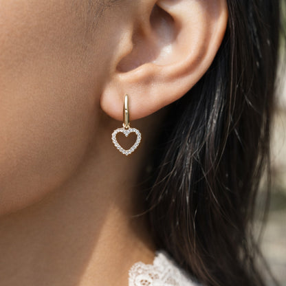 Brinco Argola Mom em Ouro Amarelo 18K-750