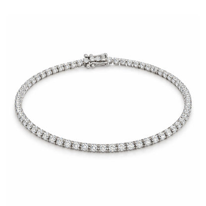 Pulseira Riviera em Ouro Branco 18K-750