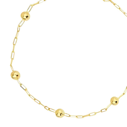 Pulseira Infantil Bublee em Ouro Amarelo 18K-750