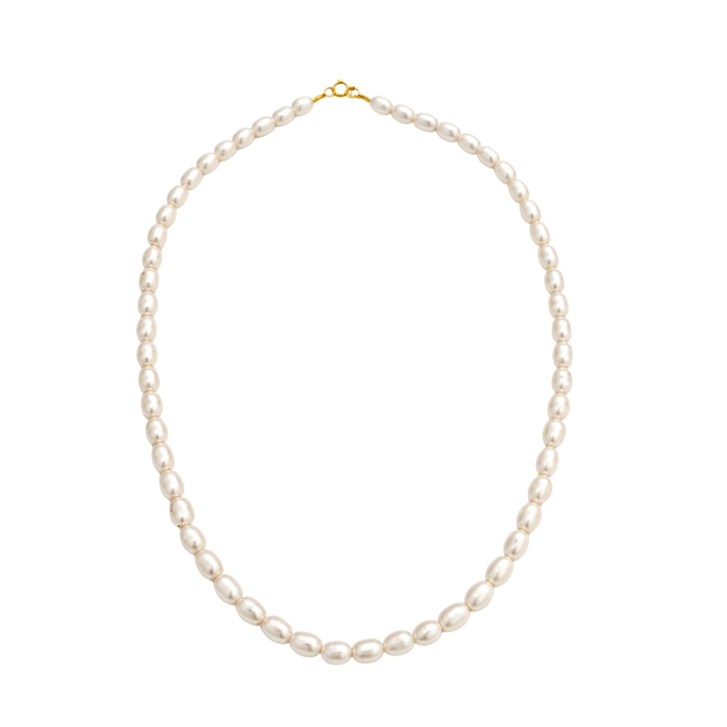Gargantilha de Pérolas Barrocas em Ouro Amarelo 18k