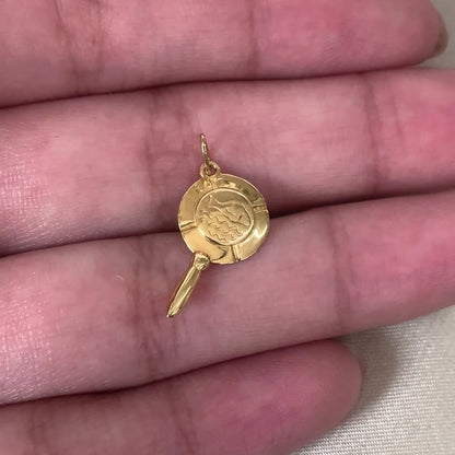 Pingente Iemanjá - Coleção Orixás em Ouro 18k-750