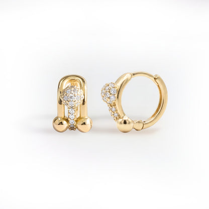 Brinco Argola Aurum em Ouro Amarelo 18k, 10mm