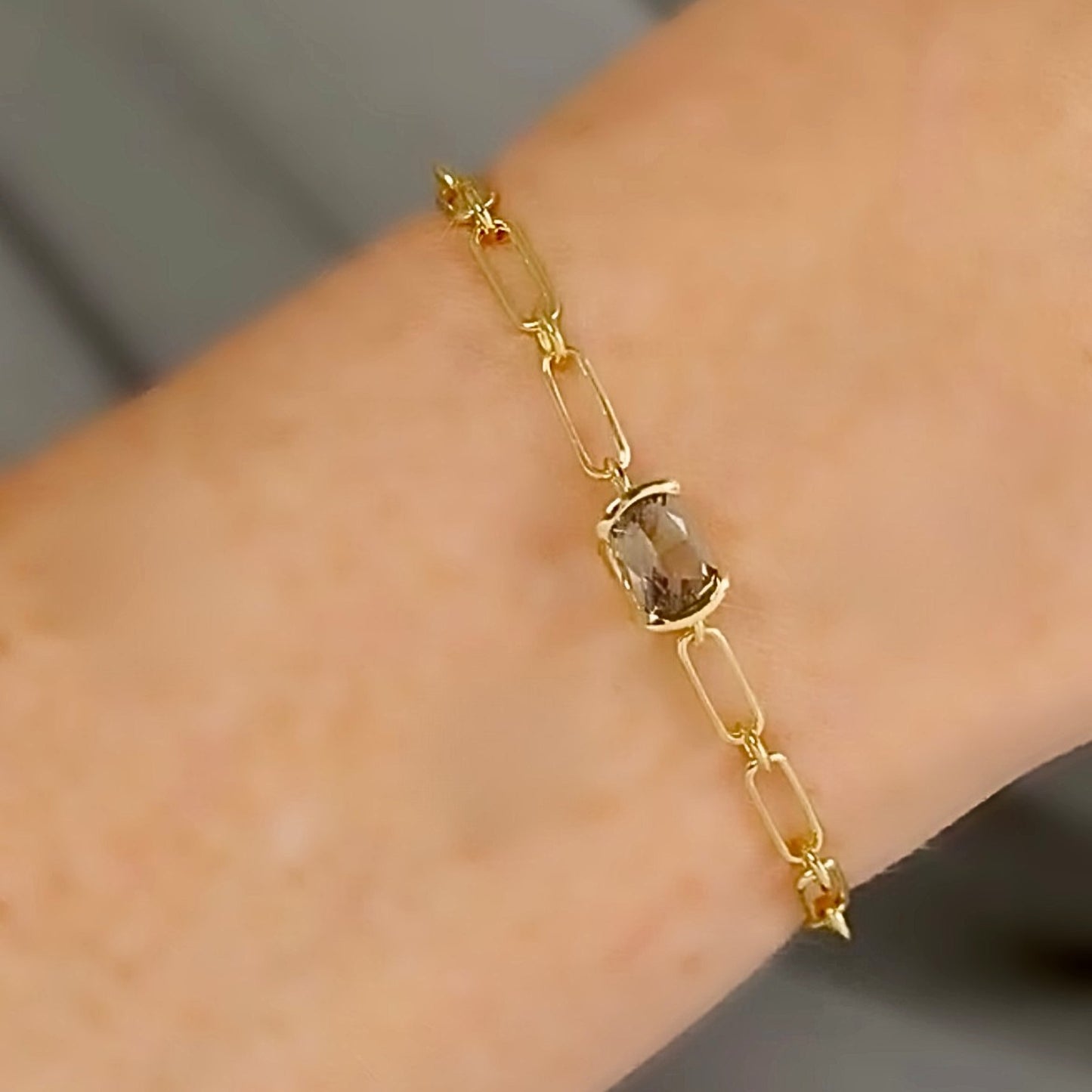 Pulseira Raiar Âmbar em ouro amarelo 18k