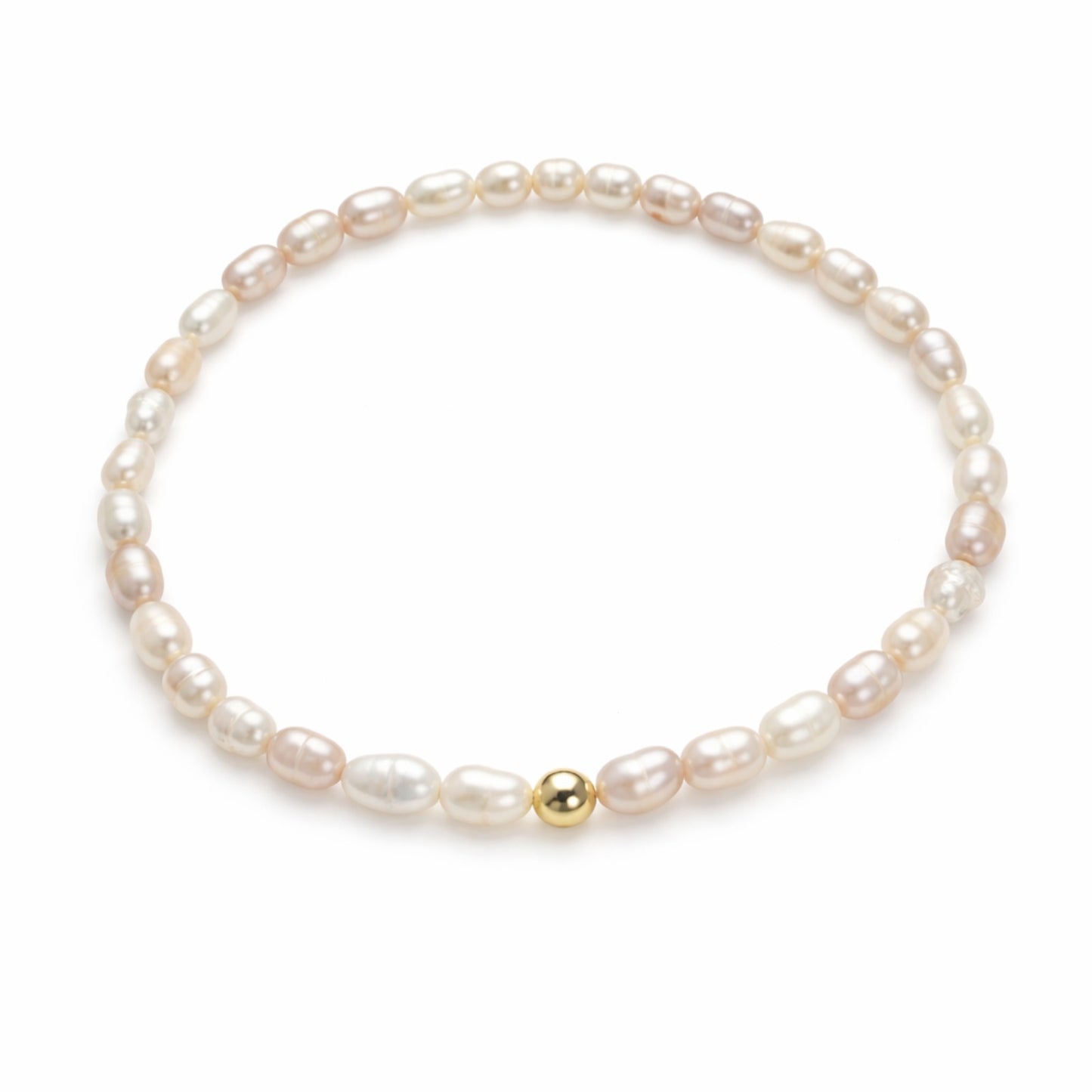 Pulseira com Pérolas Barrocas em Ouro 18K-750