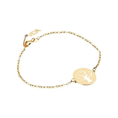 Pulseira Árvore da Vida em ouro amarelo 18k-750